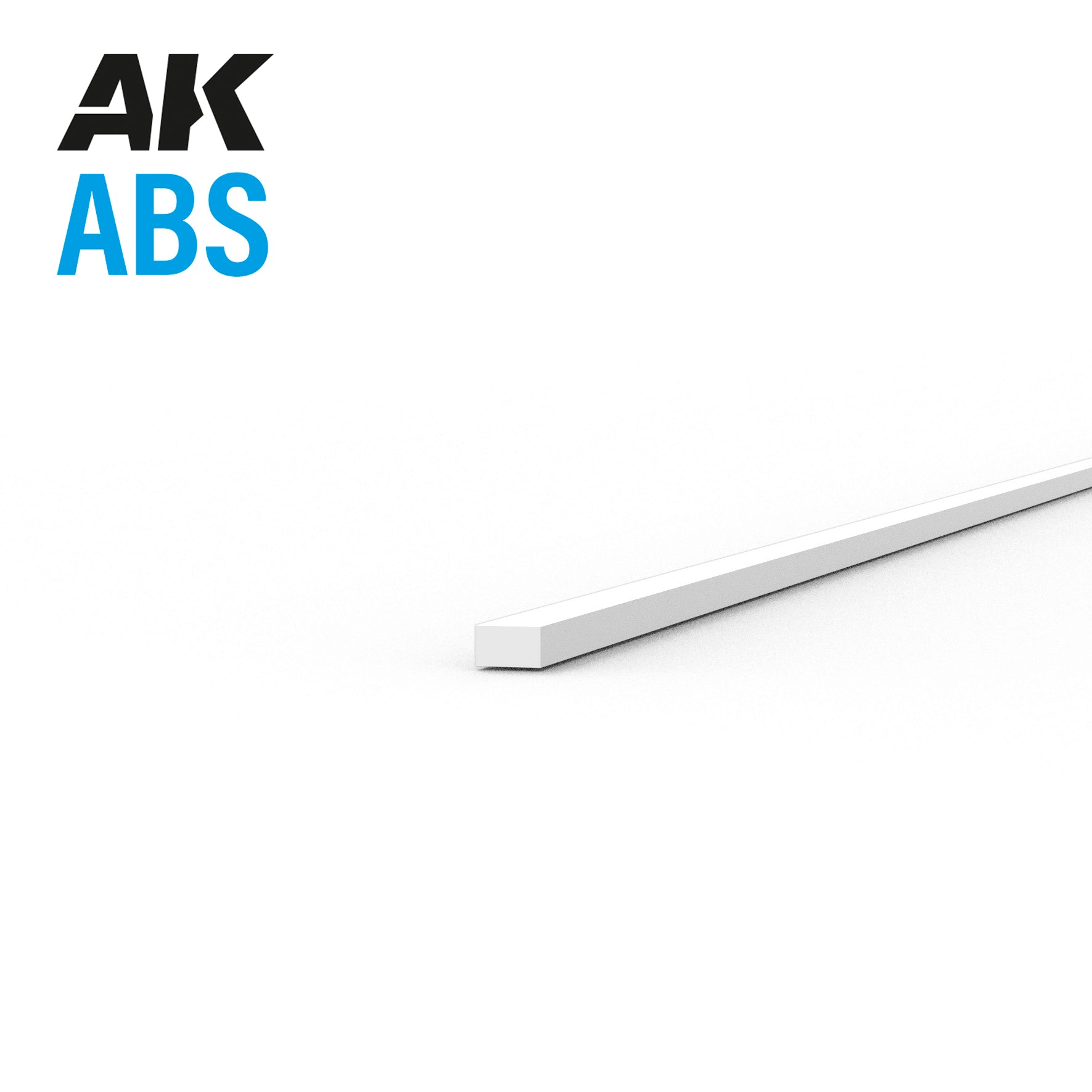 AK Interactive ABS Strip - 0.25 x 0.50 x 350mm x 10 units | 8435568329102