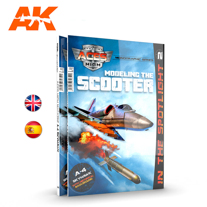AK Interactive Aces High Monographic Series: A-4 SKYHAWK | 8435568326521