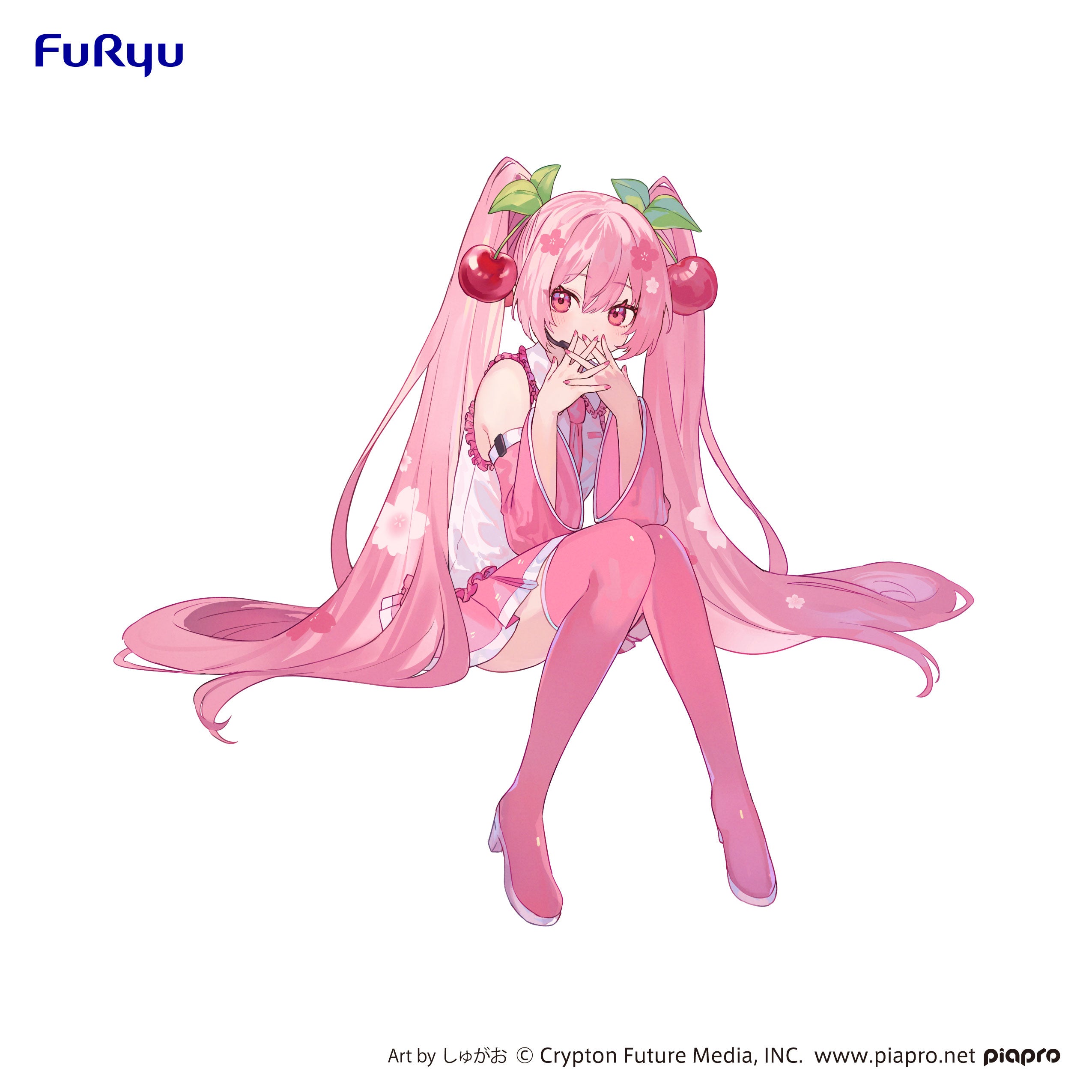 Good Smile Company Hatsune Miku Series Sakura Miku 2023 Noodle Stopper Figure