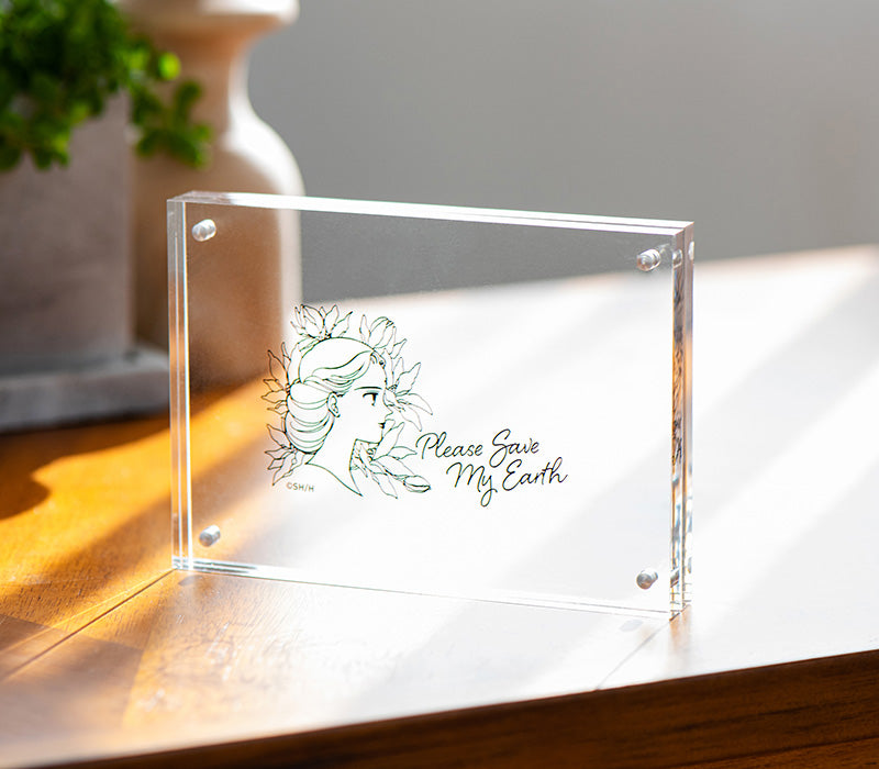 Please Save My Earth Series Acrylic Photo Frame | 4935228507498