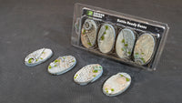 Gamers Grass Battle Ready Bases - Urban Warfare - Oval 60mm (x4) | 738956789402
