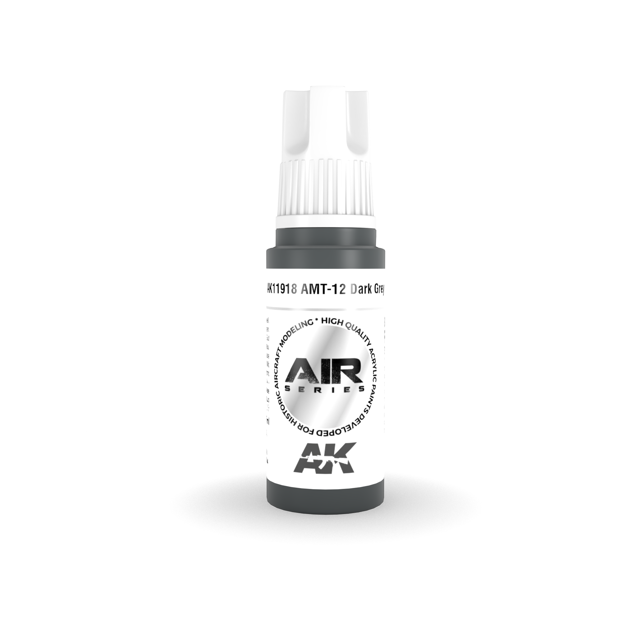 AK Interactive 3G Air - AMT-12 Dark Grey | 8435568315822