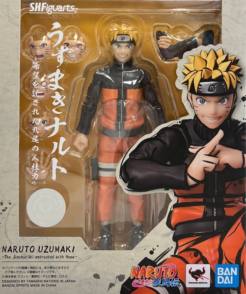 Bandai Spirits S.H.Figuarts Naruto Uzumaki -The Jinchuuriki Entrusted with Hope- "Naruto -Shippuden-"