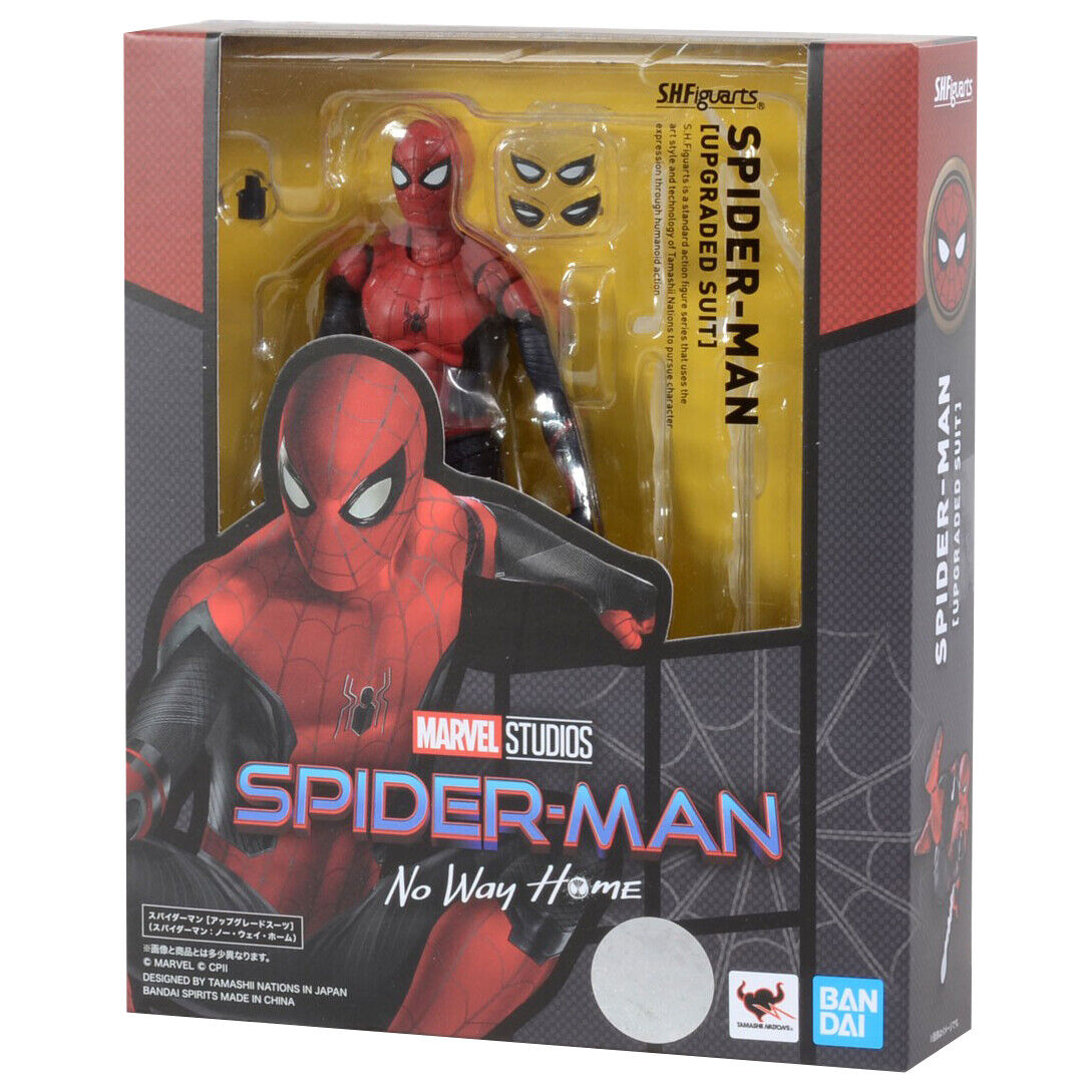 Bandai Spirits S.H.Figuarts Spider-Man (Upgraded Suit) Special Set 'Spider-Man: No Way Home', | 4573102630063