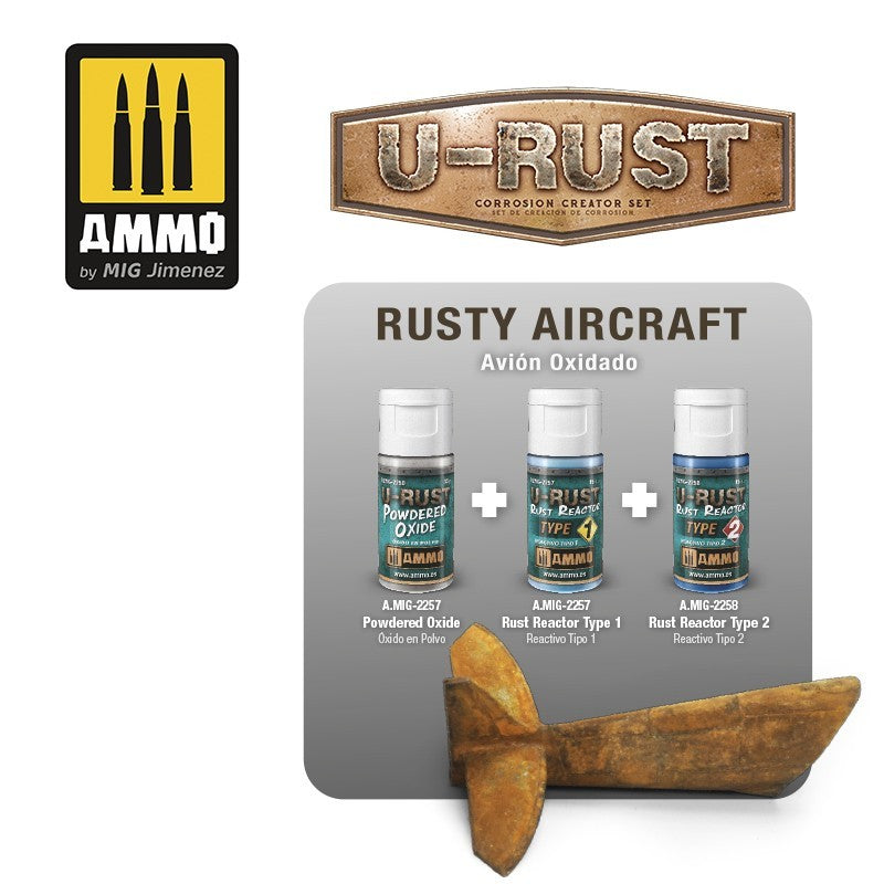 Ammo Mig U-Rust Rust Reactor Type 1 15ml | 8432074022572