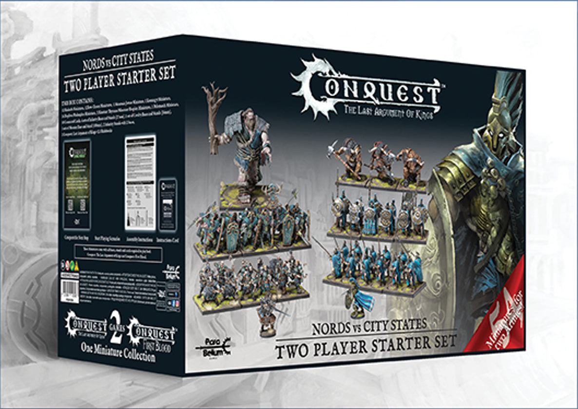 Conquest, TLAOK - Two player Starter Set, Nords vs City States (PBW1022)