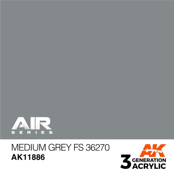 AK Interactive 3G Air - Medium Grey FS 36270