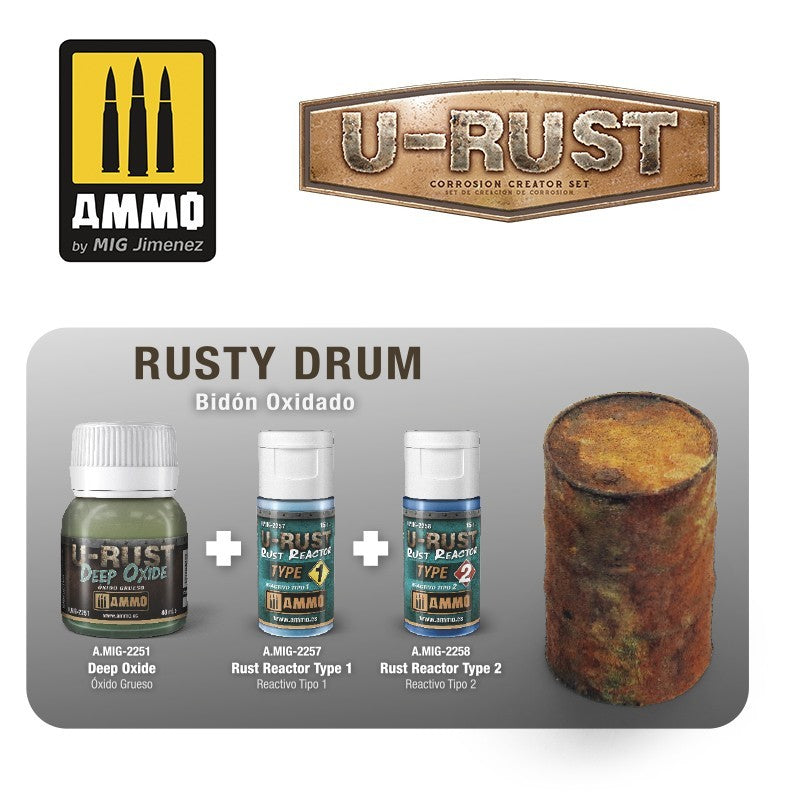 Ammo Mig U-RUST Deep Oxide 40mL | 8432074022510
