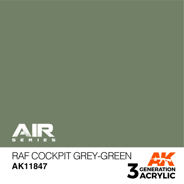 AK Interactive 3G Air - RAF Cockpit Grey-Green