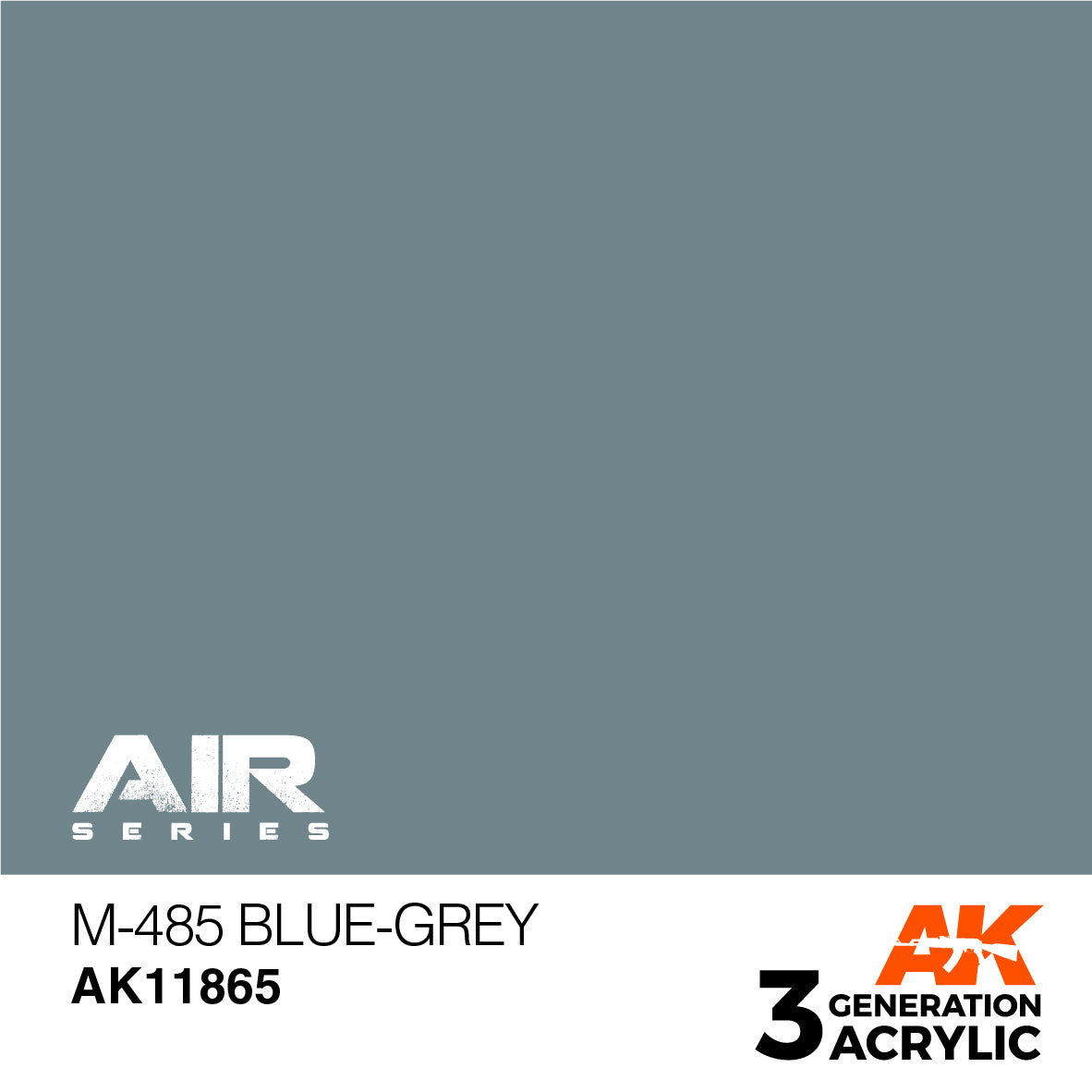 AK Interactive 3G Air - M-485 Blue-Grey | 8435568315297