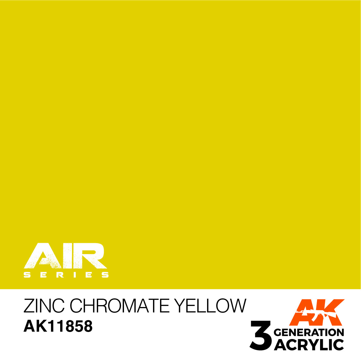 AK Interactive 3G Air - Zinc Chromate Yellow | 8435568315228
