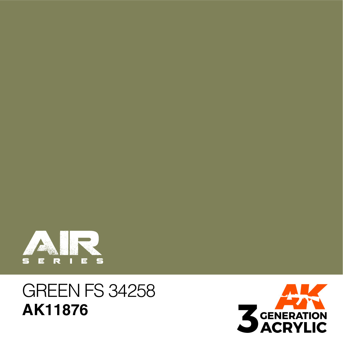 AK Interactive 3G Air - Green FS 34258 | 8435568315402