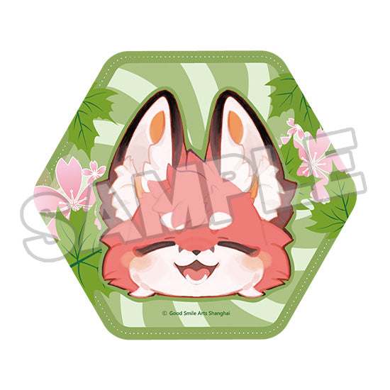 GoodSmile Moment Fluffy Land Series Smiling Pinback Button | 4580590182356