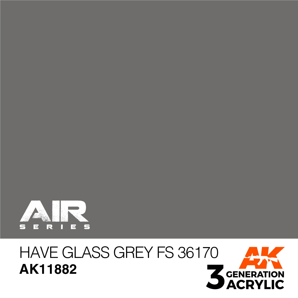 AK Interactive 3G Air - Have Glass Grey FS 36170 | 8435568315464