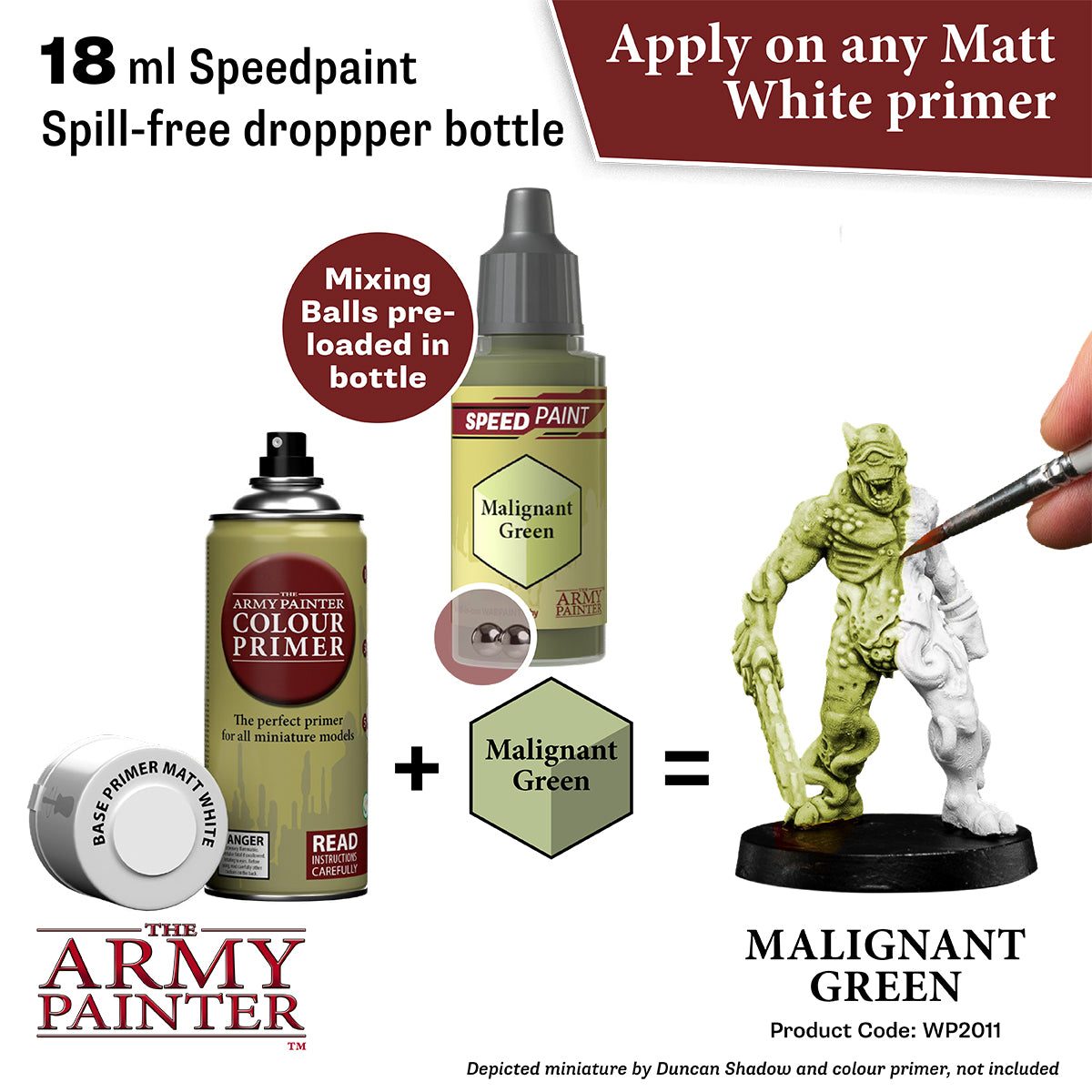 Army Painter Speedpaint: Malignant Green | 5713799201187