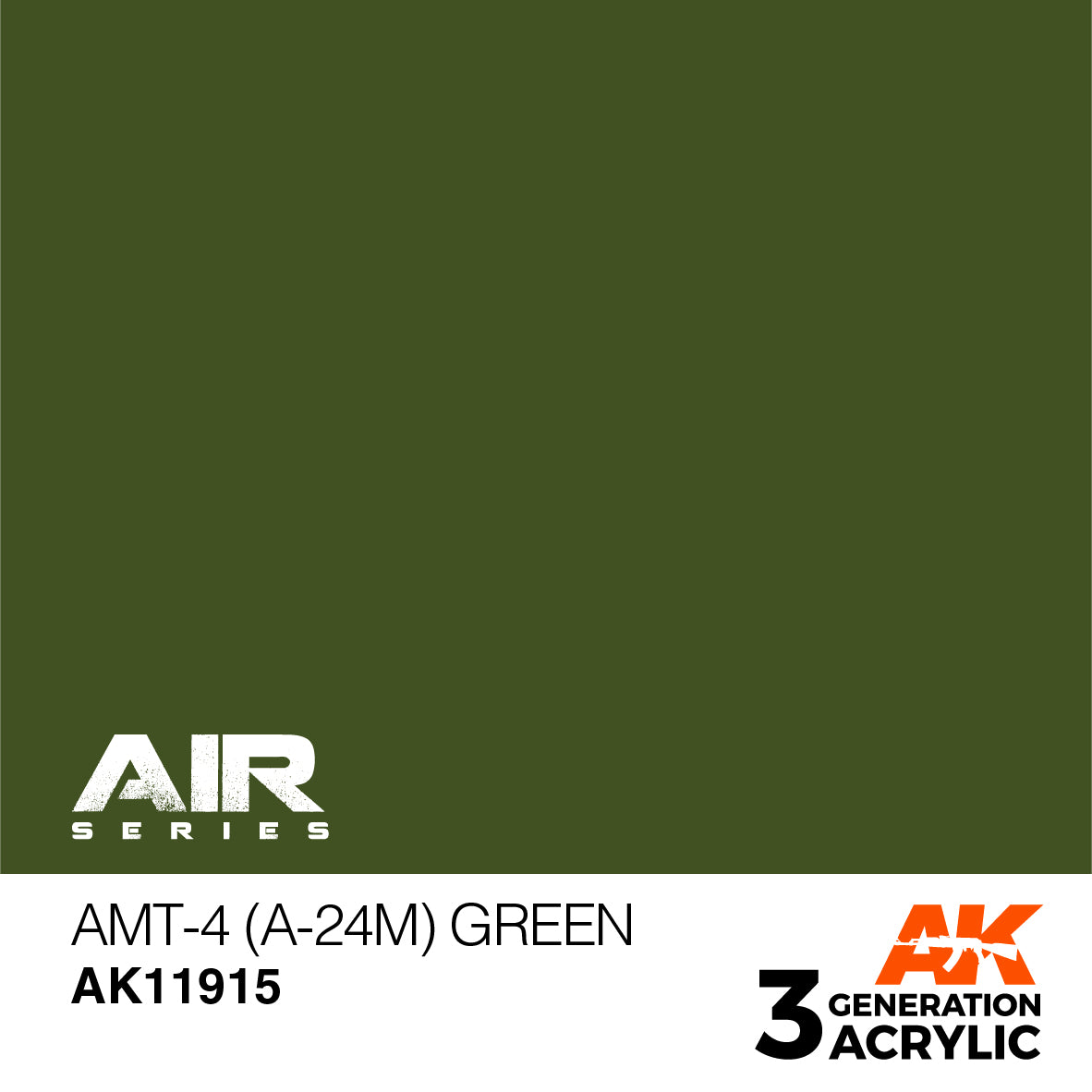 AK Interactive 3G Air - AMT-4 (A-24m) Green | 8435568315792