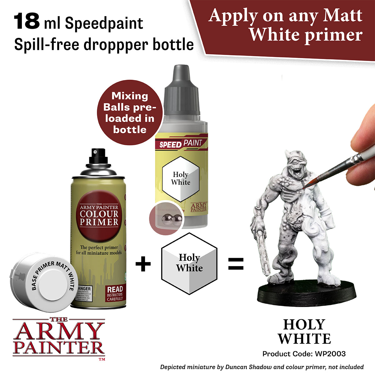 Army Painter Speedpaint: Holy White | 5713799200388