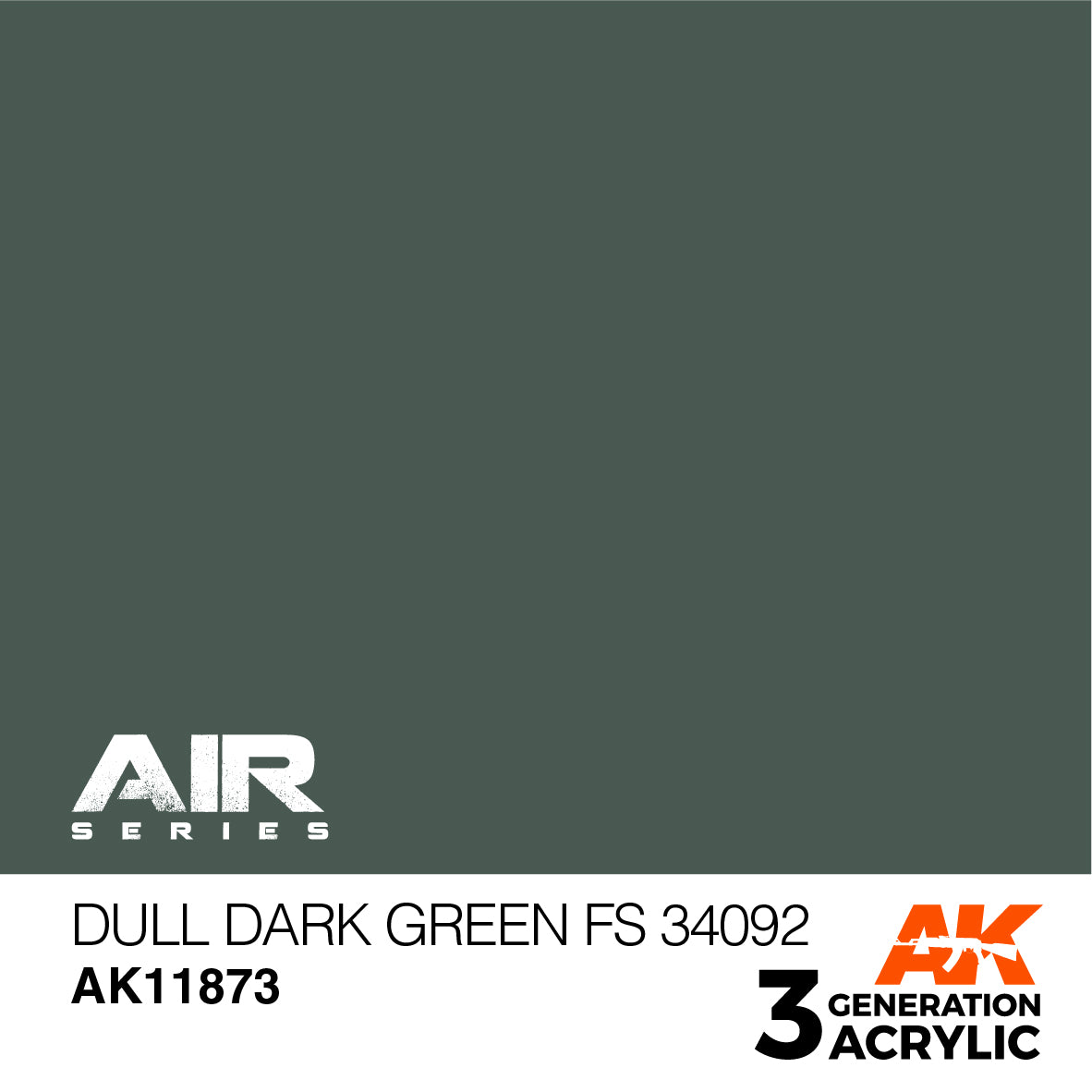 AK Interactive 3G Air - Dull Dark Green FS 34092 | 8435568315372