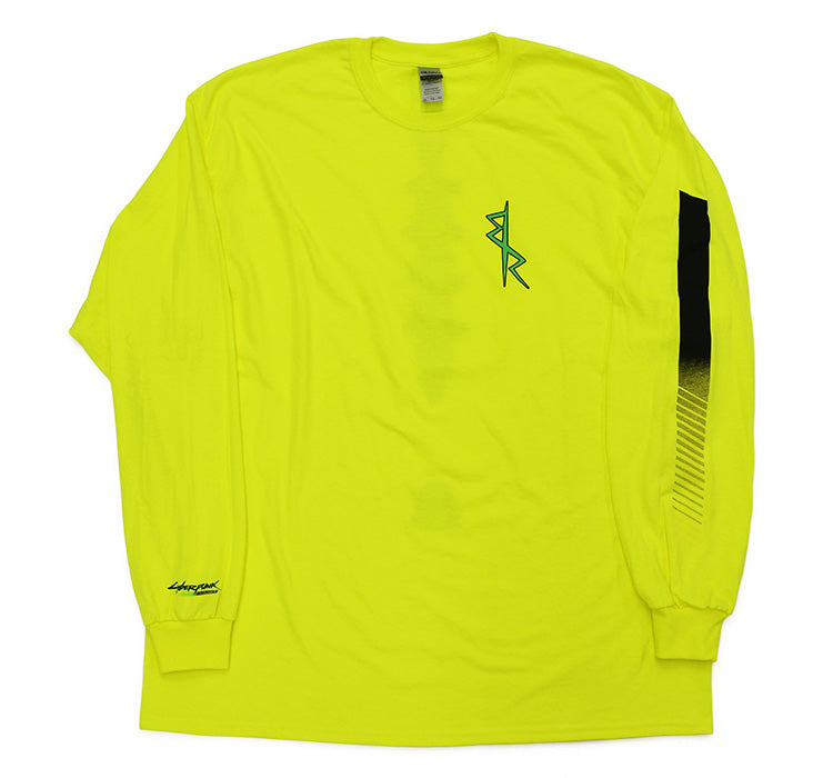 Cyberpunk: Edgerunners Series David's Backbone Cyberware Yellow L Long T-Shirt | 4580590165366