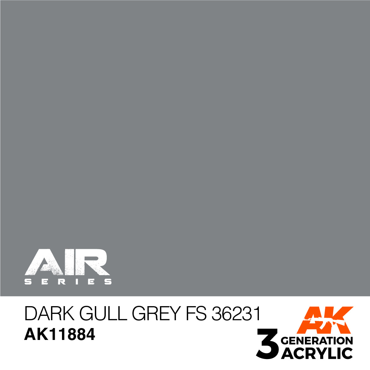 AK Interactive 3G Air - Dark Gull Grey FS 36231 | 8435568315488