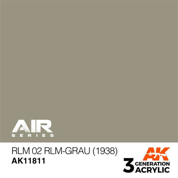 AK Interactive 3G Air - RLM 02 RLM-Grau (1938)