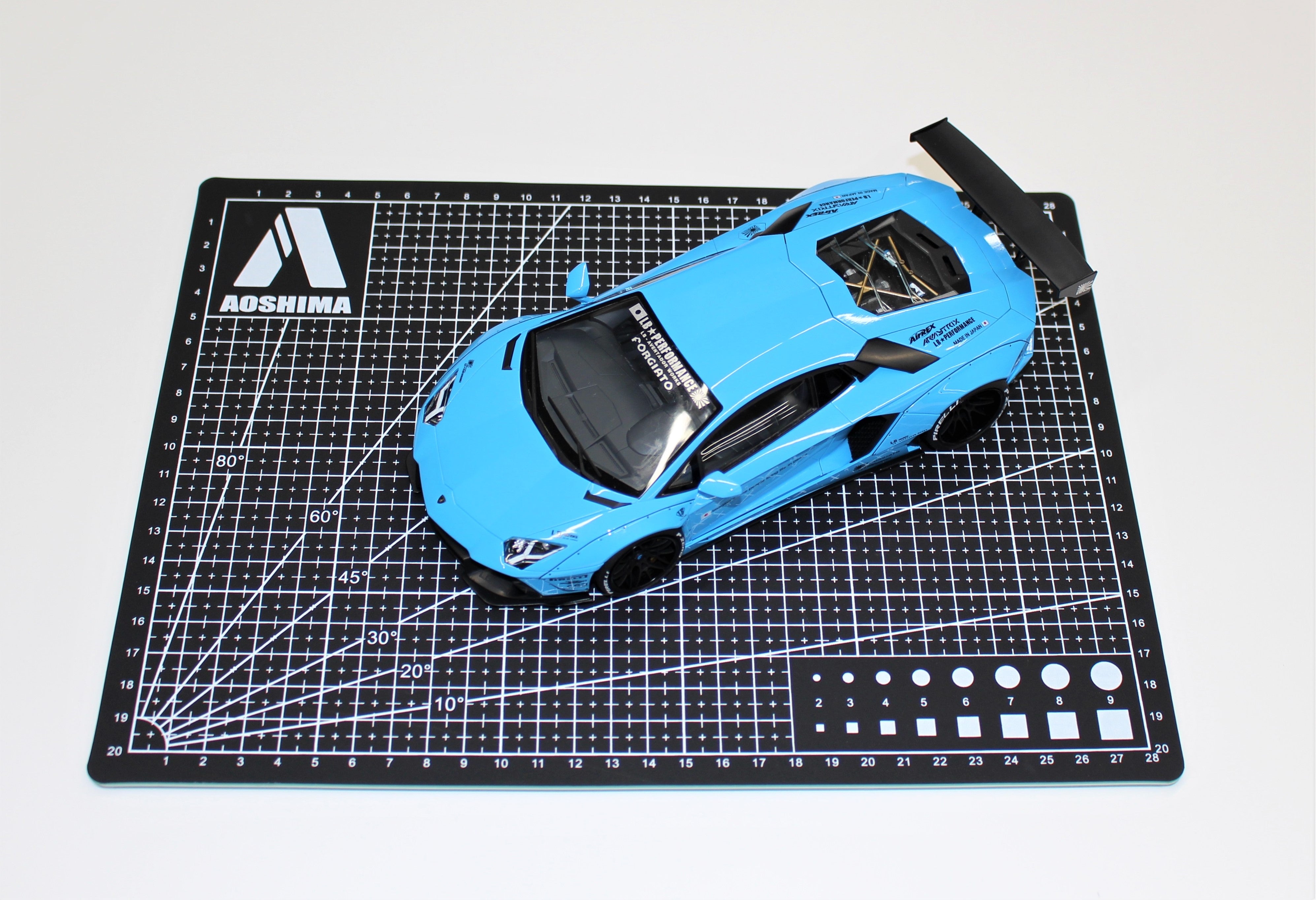 Aoshima PVC Cutting Mat, Size: 30 X 22 X 0.3 (CM) | 4905083065051