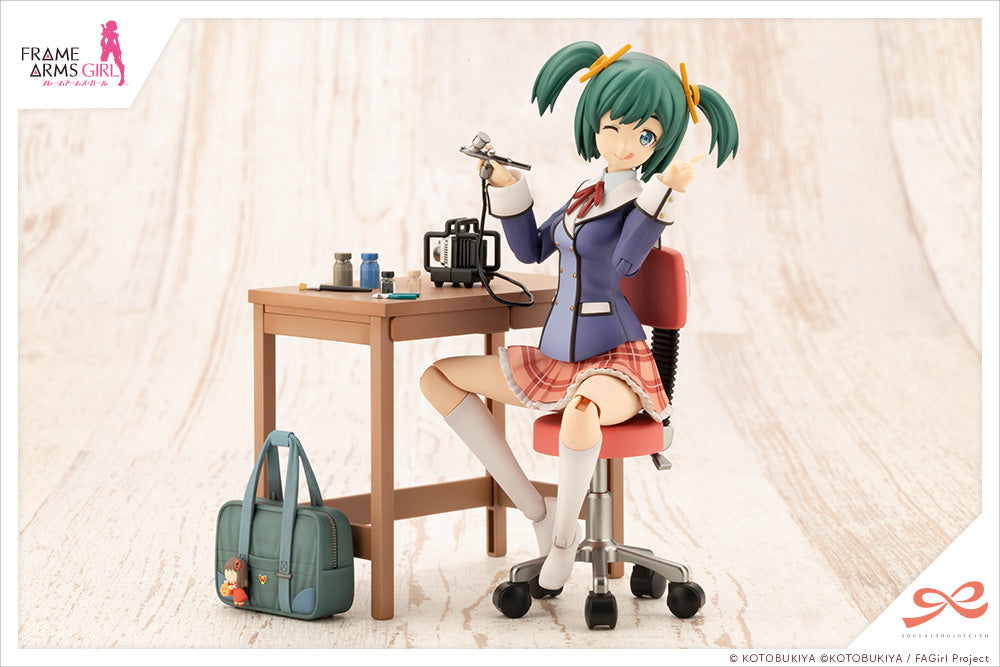 KOTOBUKIYA Bukiko Kotobuki 【WAKABA GIRLS’ HIGH SCHOOL WINTER CLOTHES】 Modeler's Edition(4934054049684)