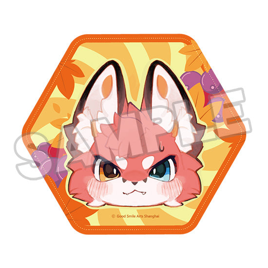 GoodSmile Moment Fluffy Land Series Angry Pinback Button | 4580590182363