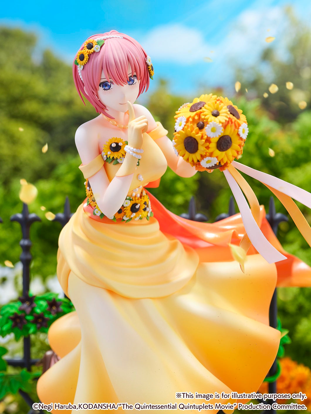 eStream Ichika Nakano -Floral Dress Ver.-(SHIBUYA SCRAMBLE FIGURE)(4580769941029)