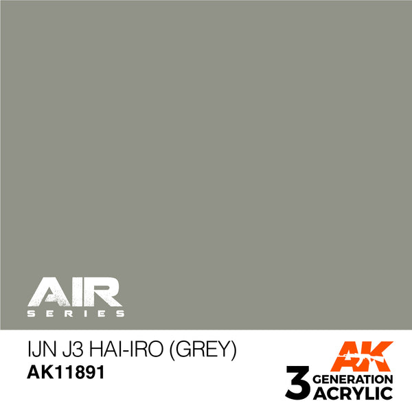 AK Interactive 3G Air - IJN J3 Hai-iro (Grey)