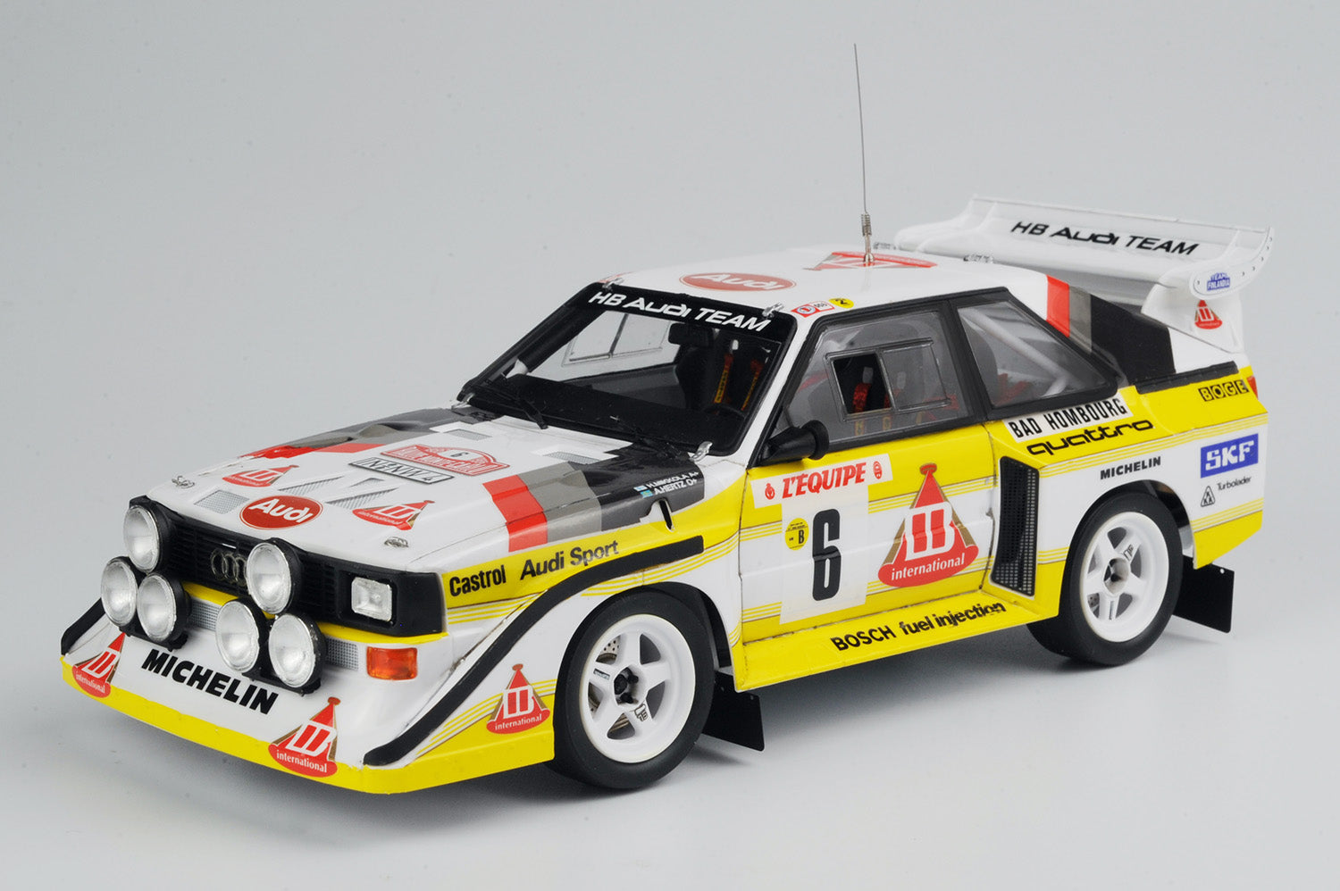 Platz Beemax 1/24 Series: Audi Sport Quattro S1 [E2] '86 Monte Carlo Rally | 4545782078398