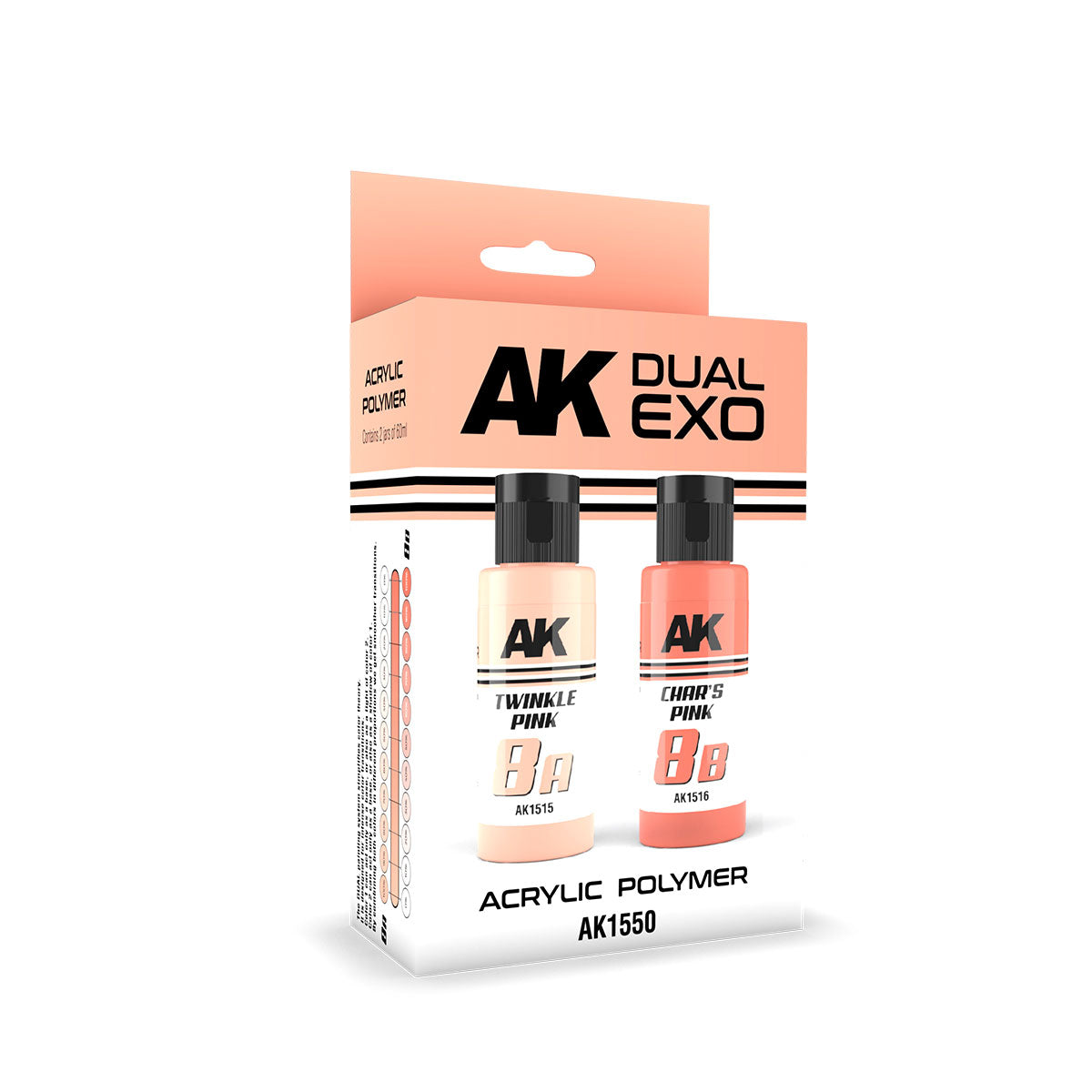 Ak Interactive Twinkle Pink & Char’S Pink Dual Exo Paint Set | 8435568327849