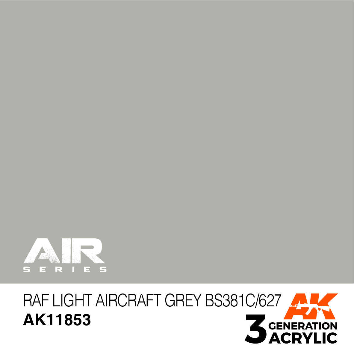 AK Interactive 3G Air - RAF Light Aircraft Grey BS381C/627 | 8435568315174