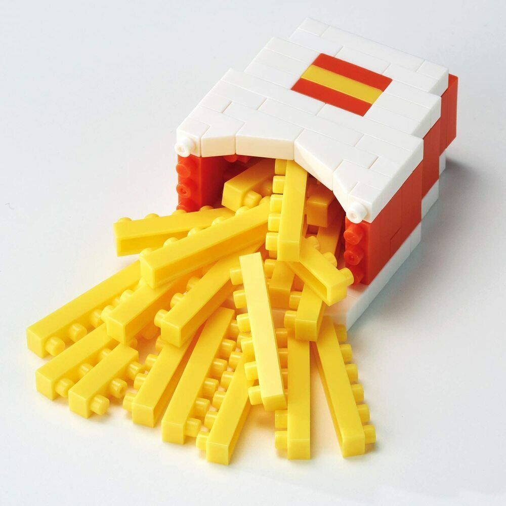 Nanoblock Collection Series French Fries "Foods" | 4972825216392