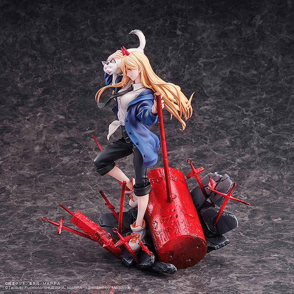 SEGA Chainsaw Man Series Power & Meowy 1/7 Scale Figure