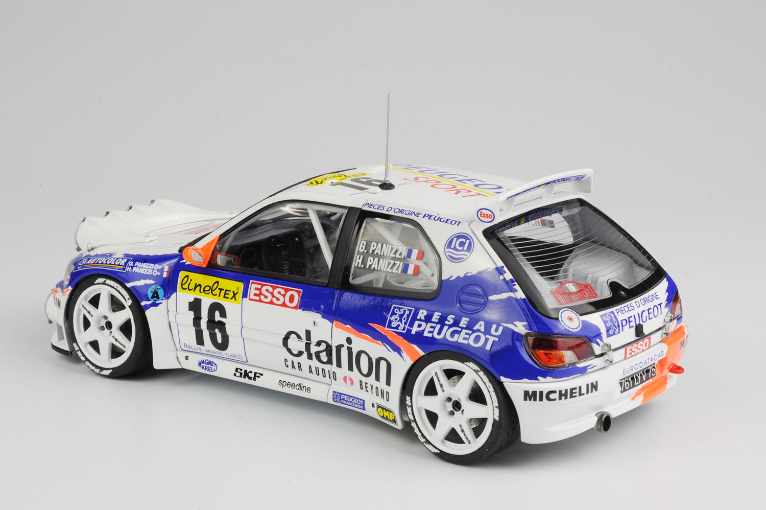 Platz Beemax 1/24 Series: Peugeot 306 Maxi Evo2 '98 Monte Carlo Rally Class Winner | 4545782078336