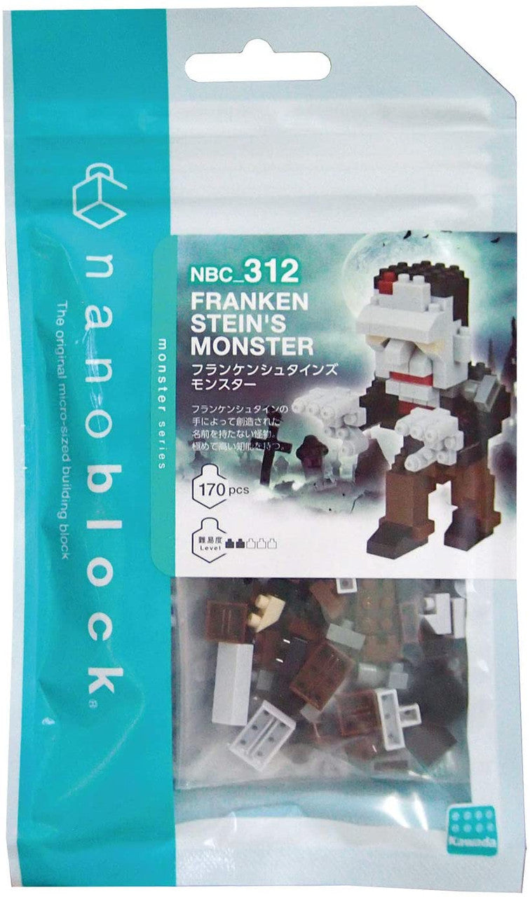 Nanoblock Collection Series Frankenstein's Monster "Monsters" | 4972825216897