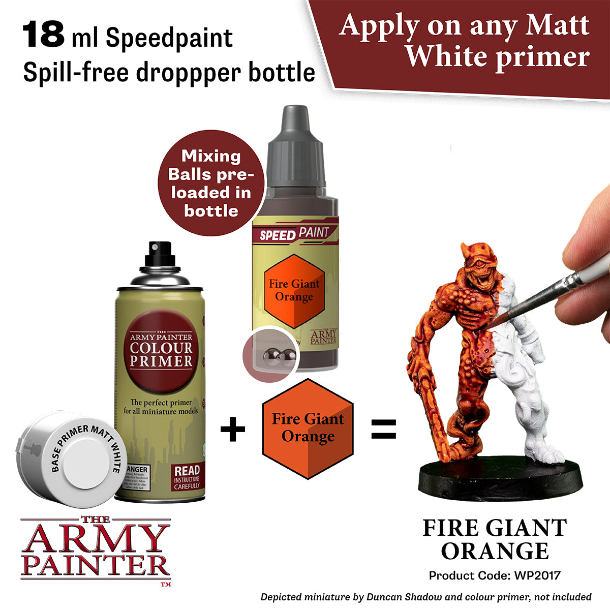 Army Painter Speedpaint: Fire Giant Orange | 5713799201781