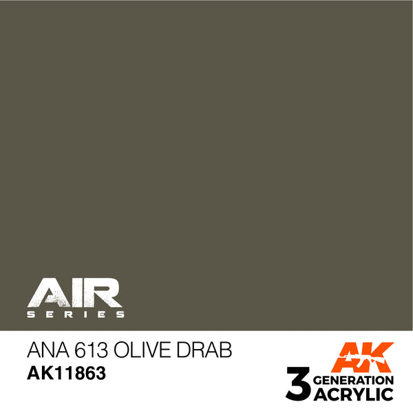 AK Interactive 3G Air - ANA 613 Olive Drab