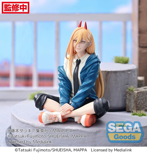 SEGA Chainsaw Man Series Power PM Perching Figure