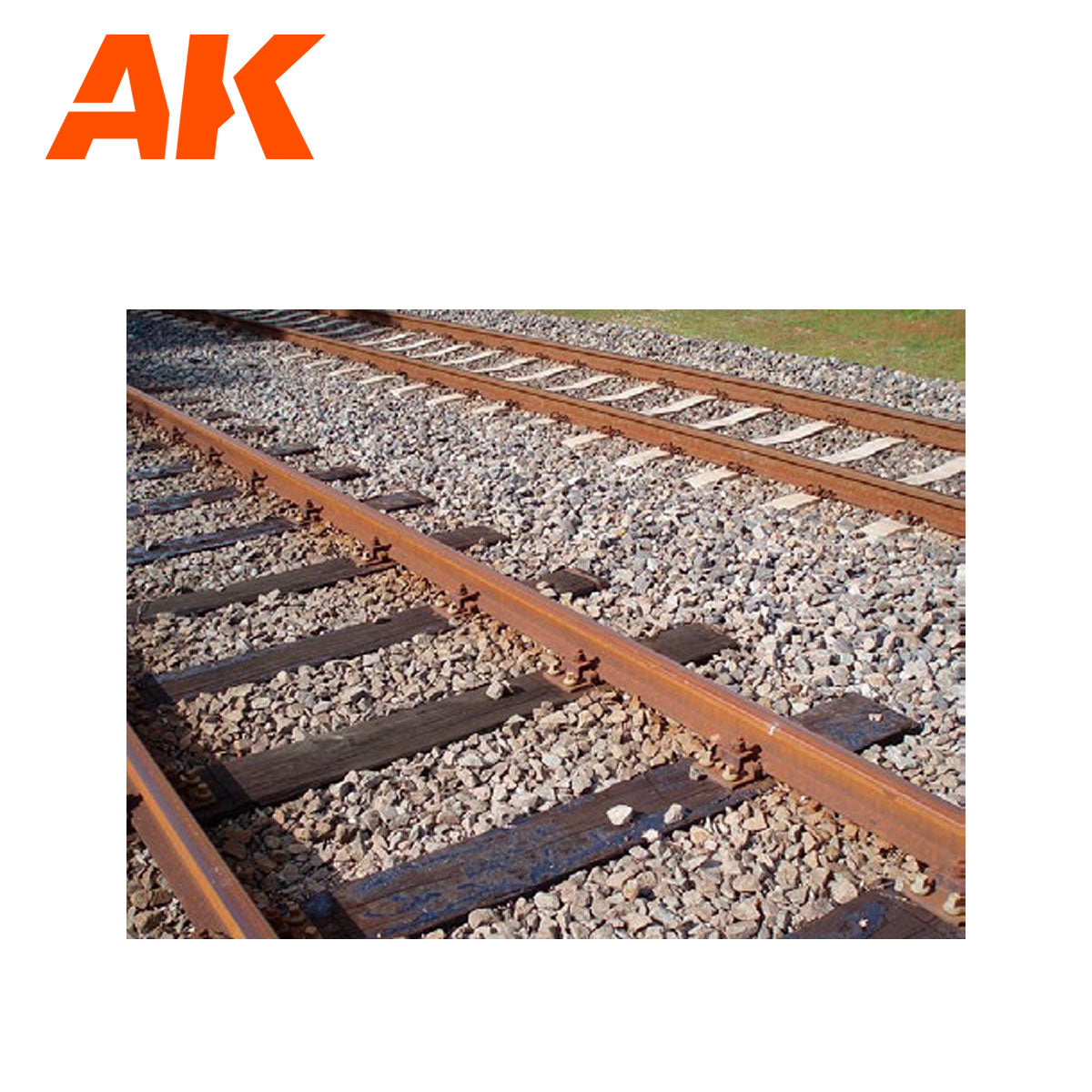 AK 1/72 Small Railroad Ballast | 8435568334229