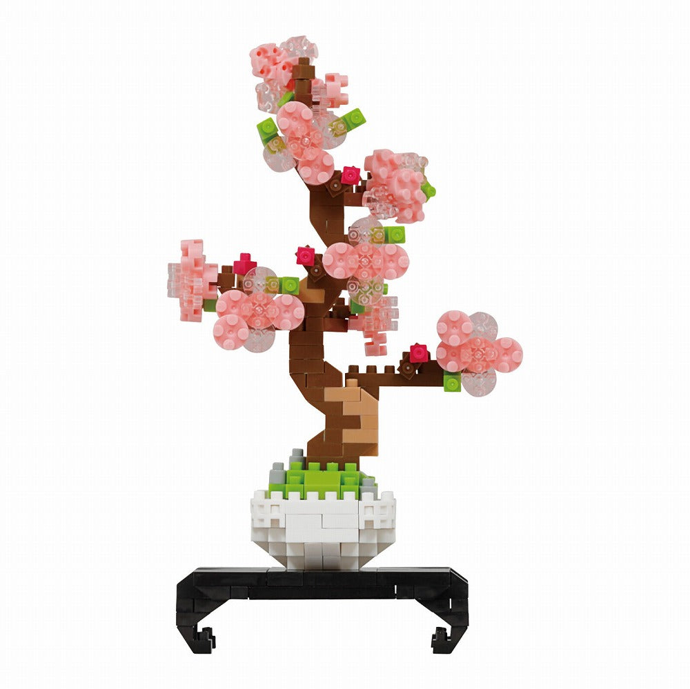 Nanoblock Sight to See Series Bonsai Sakura "Culture" | 4972825221730