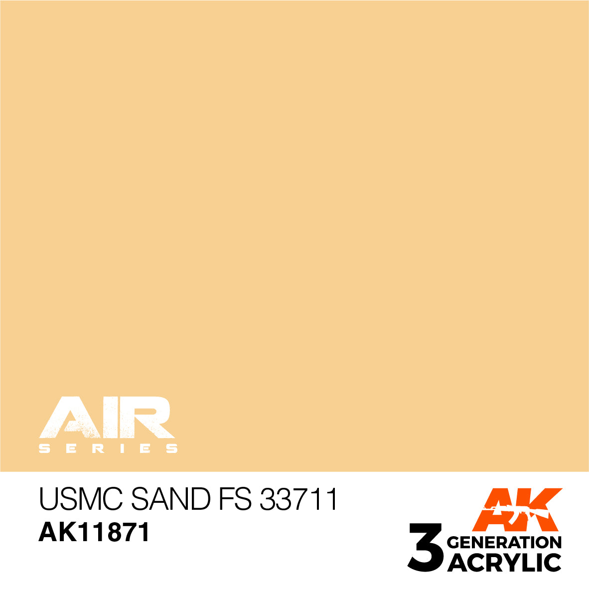 AK Interactive 3G Air - USMC Sand FS 33711 | 8435568315358