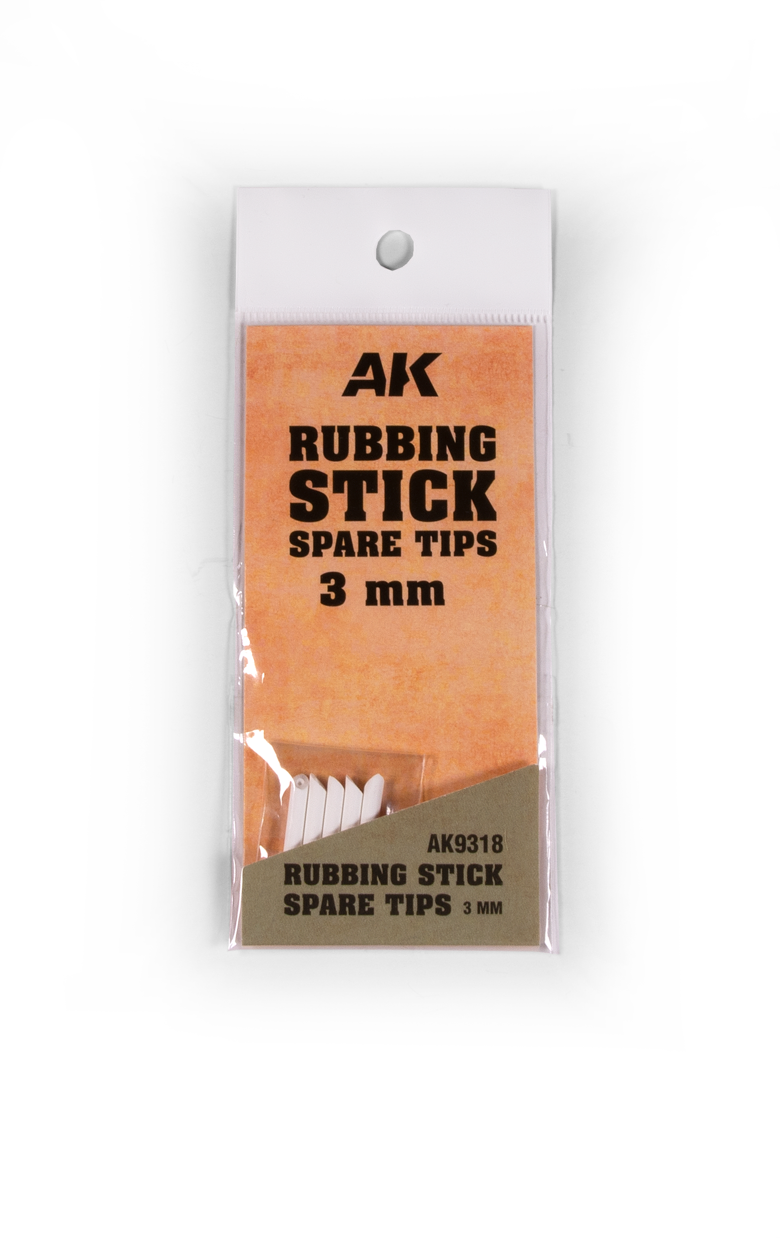 AK Interactive Rubbing Stick Spare Tips 3mm | 8435568330597