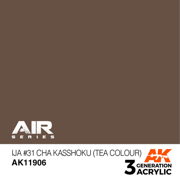 AK Interactive 3G Air - IJA #31 Cha Kasshoku (Tea Colour)