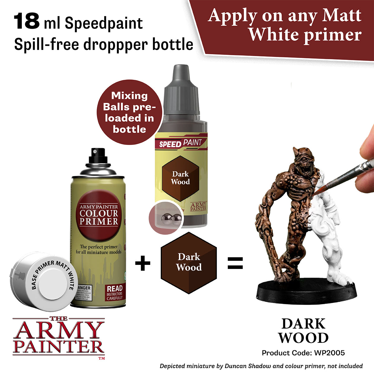 Army Painter Speedpaint: Dark Wood | 5713799200586