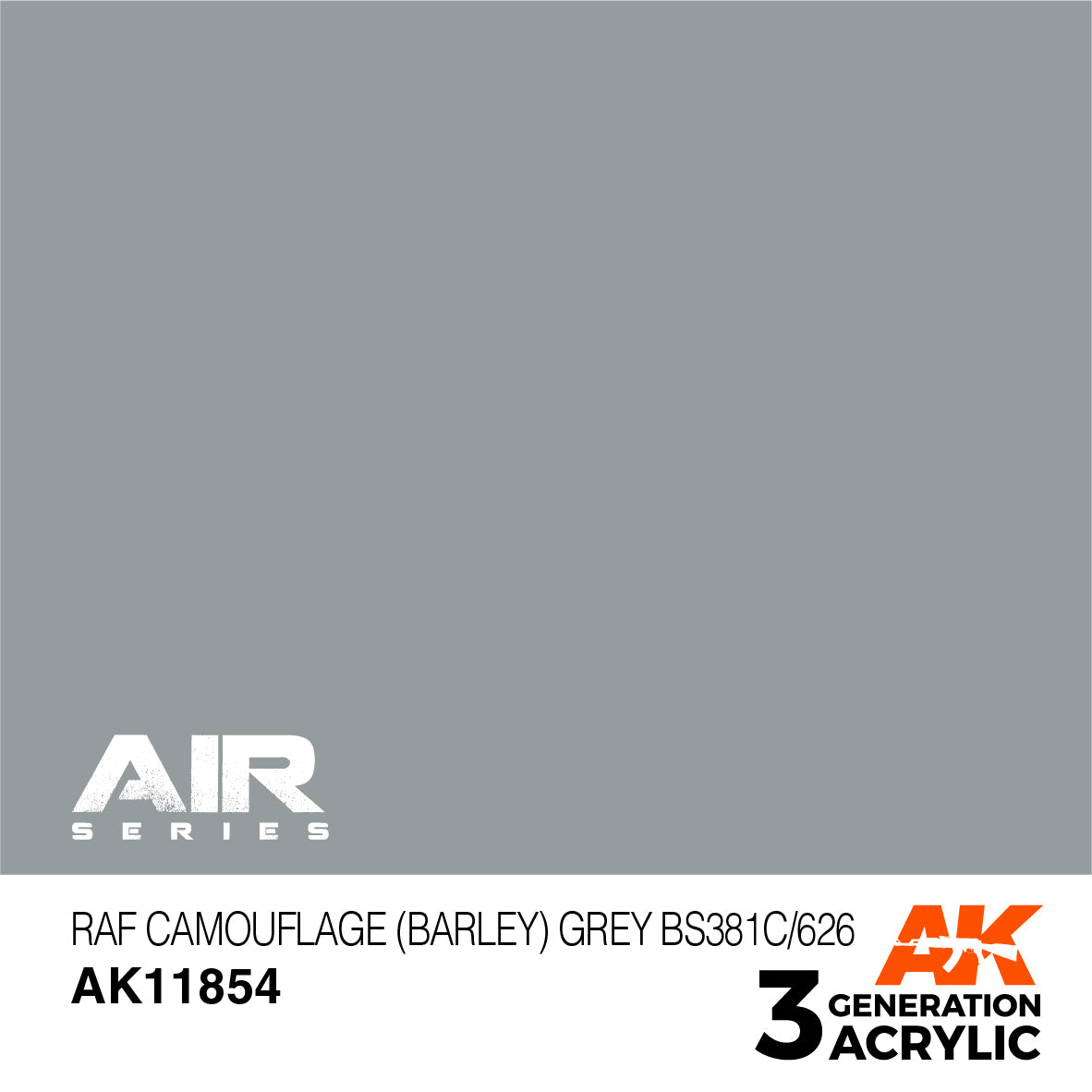 AK Interactive 3G Air - RAF Camouflage (Barley) Grey BS381C/626 | 8435568315181