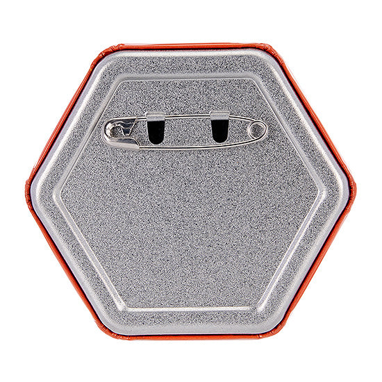 GoodSmile Moment Fluffy Land Series Angry Pinback Button | 4580590182363