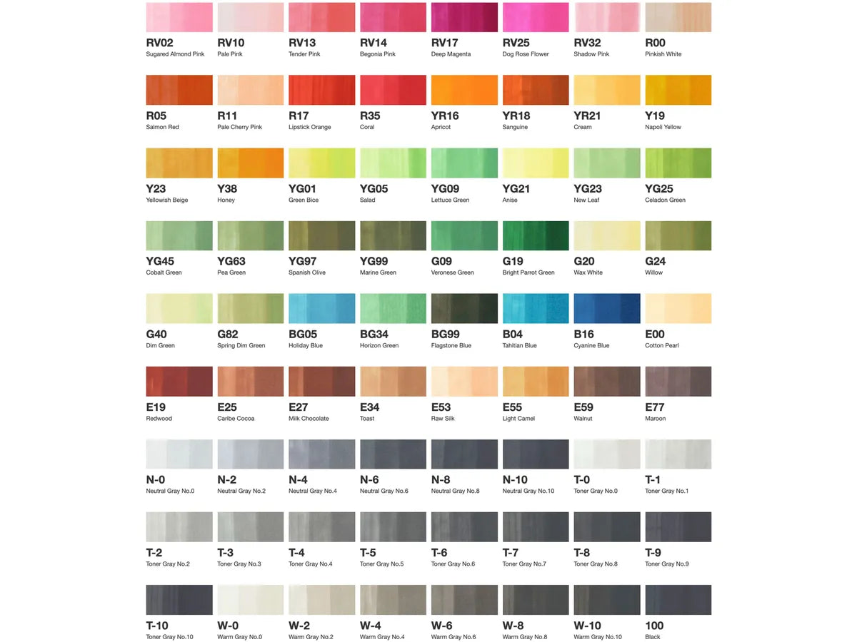 Copic Sketch Marker 72Pc Set C | 4511338063187