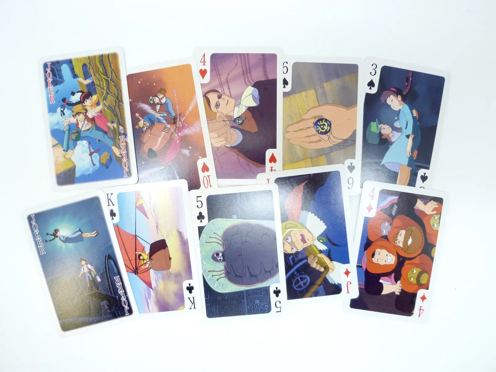 Ensky Playing Cards Castle in the Sky Playing Cards "Castle in the Sky" (Box/6) | 4970381181949